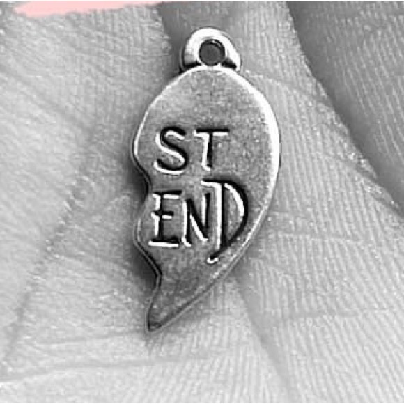 James Avery half heart best friend charm - Picture 1 of 1
